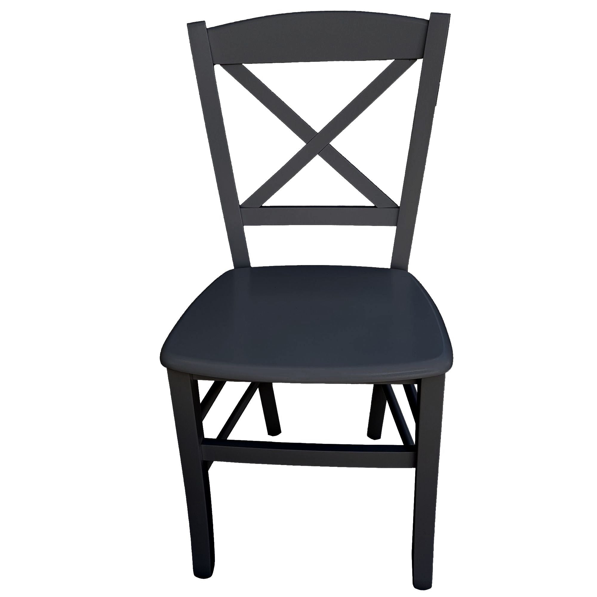 sedia venezia croce massello nera