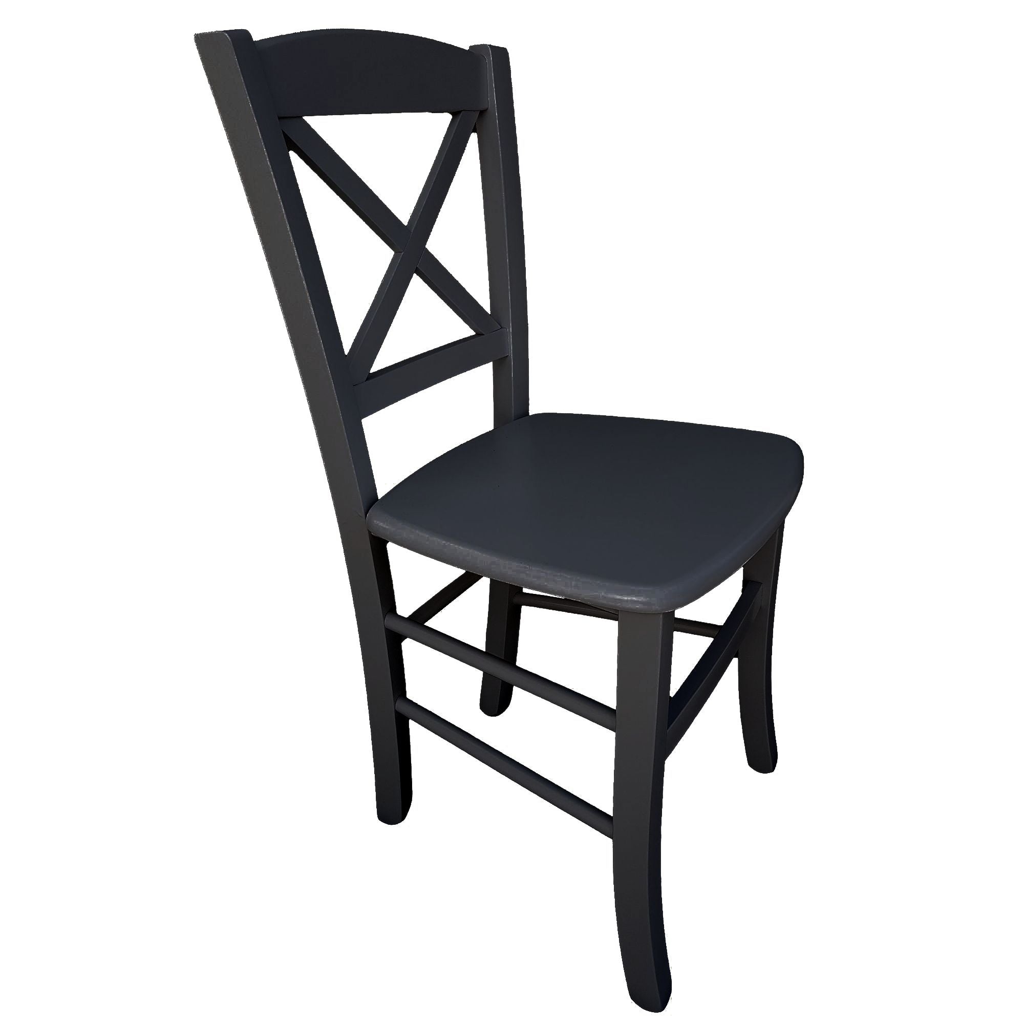 sedia venezia croce massello nera