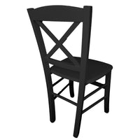 sedia venezia croce massello nera