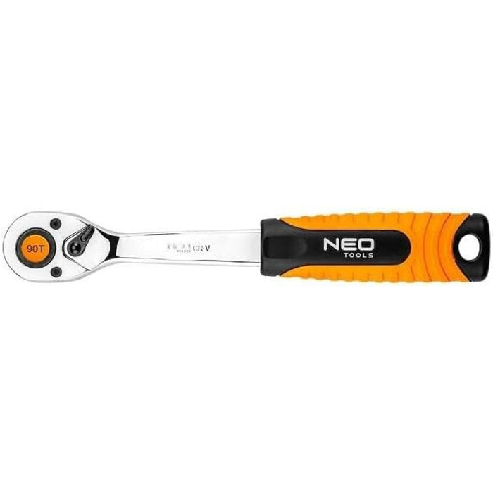 Topex 08-530 cricchetto 1/4, 90 90t