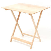 Tavolo pieghevole pic nic 60 x 80 cm naturale