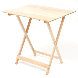 Tavolo pieghevole pic nic 60 x 80 cm naturale