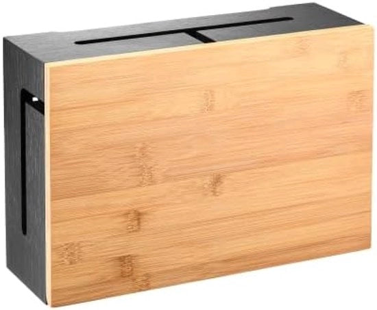 Box di organizzazione cavi con chiusura magnetica - Nero