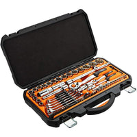 Topex 08-690 set di bussole 1/4 4, 1/2, 71 pezzi