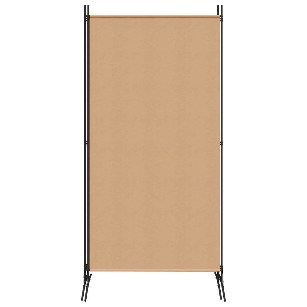 Divisorio Ambienti | Divider per stanze | Paravento a 3 pannelli Beige 260 x 180 cm Tessuto