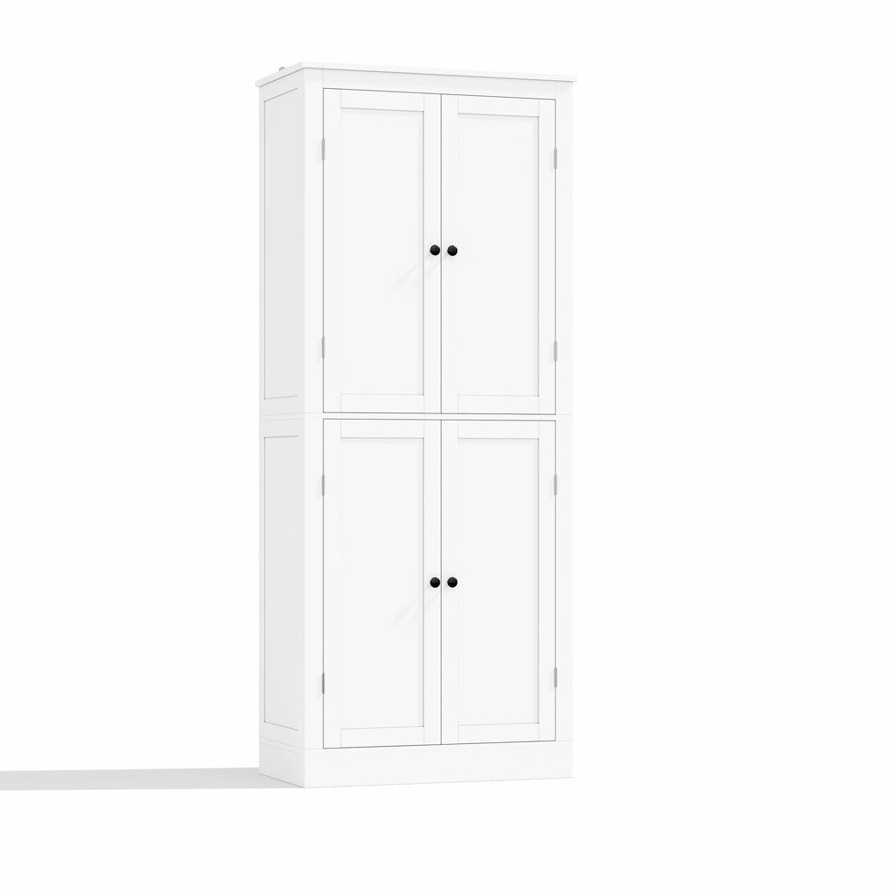 Armadio Cucina Multifunzione con Ante, Ripiani e Cassetto ¨C Xylo ¨C 75x182x40