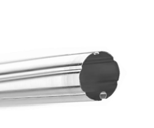 Calotta con perno quadrato per rullo tende da sole <i>(1 pezzo)</i> - Calotta per rullo 60mm - Colore grigio 7035