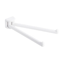 Porta Asciugamani a Snodo Bianco Accessori Bagno in Plastica Durolite