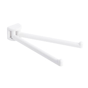 Porta Asciugamani a Snodo Bianco Accessori Bagno in Plastica Durolite