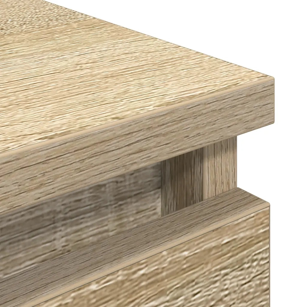 Mobile Porta TV Rovere Sonoma 80x35x54 cm in Legno Multistrato 861789