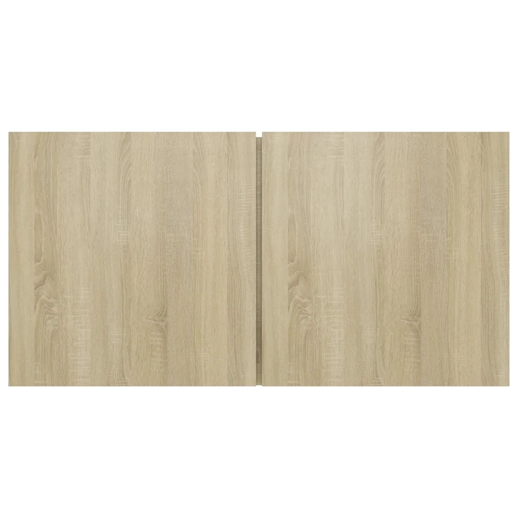 Mobili Porta TV Pensili 2pz | Armadietto TV | Mobile Porta TV Rovere Sonoma 60x30x30 cm