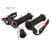 Manubrii elettrici universali per motociclette - 22 mm - Pomo di guida riscaldato - Utilizzo comodo e stile - Adatto a tutti i modelli