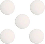 Set di fermi porta in silicone per porte di carta, fermi porta per porte di carta, fermi porta per porte di carta con adesivo, protezione per maniglie di porte con adesivo, 5 pezzi, bianchi
