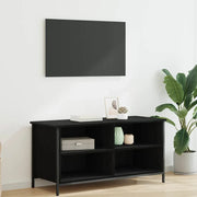 Mobile TV Rovere Nero 100 x 40 x 50 cm Legno multistrato 881889