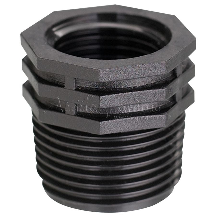 RIDUZIONE PER IRRIGAZIONE MASCHIO 1 POLLICE PER FEMMINA 3/4 POLLICE CLABER 2 PZ