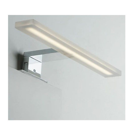 APPLIQUE DA SPECCHIO A LED 8W FINITURA CROMO AQA FAN EUROPE