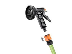 PISTOLA MULTIGETTO PER IRRIGAZIONE DA GIARDINO CLABER