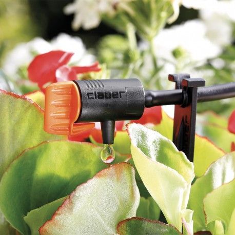 GOCCIOLATORE IRRIGAZIONE DA GIARDINO REGOLABILE DA 0 A  6 CLABER 40 PEZZI