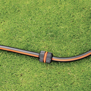 RIPARATORE PER TUBO DA GIARDINO 1/2 POLLICE CON RACCORDI QUICK-CLICK CLABER