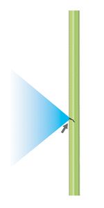 RIPARATORE PER TUBO DA GIARDINO 1/2 POLLICE CON RACCORDI QUICK-CLICK CLABER