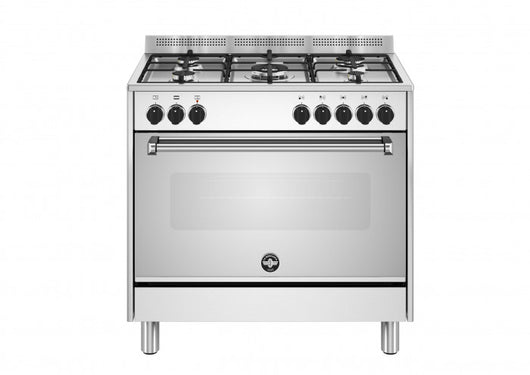 LA GERMANIA  CUCINA 90CM 5F/GAS F.EL.MULTI11 AMERICANA INOX