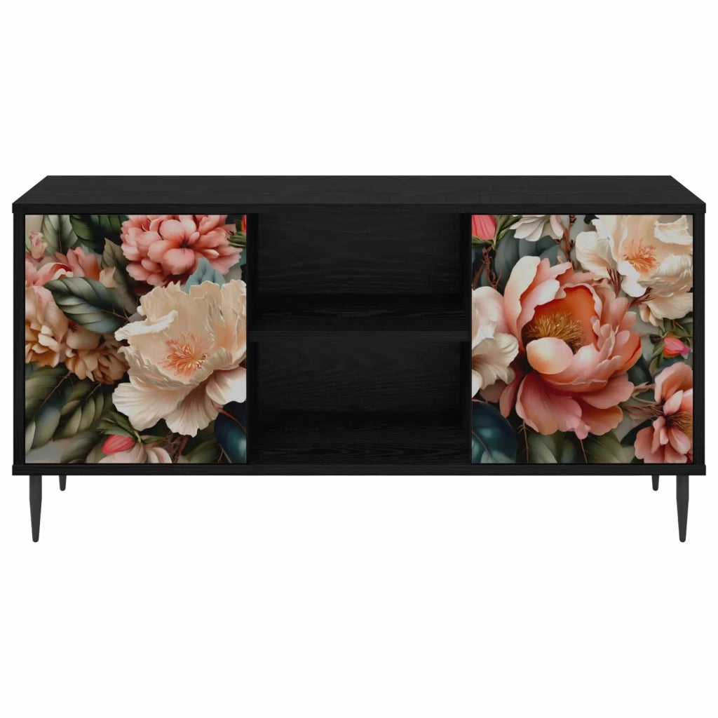 Mobile TV BORNE 102 x 33 x 51 cm Rovere Nero 8007056