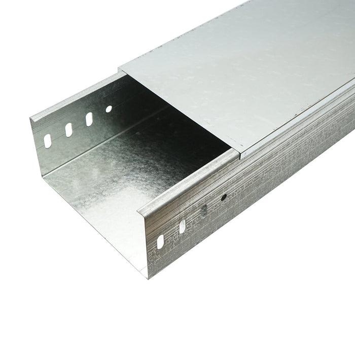 Grondaia metallica non forata, zincata 100x200x2000mm