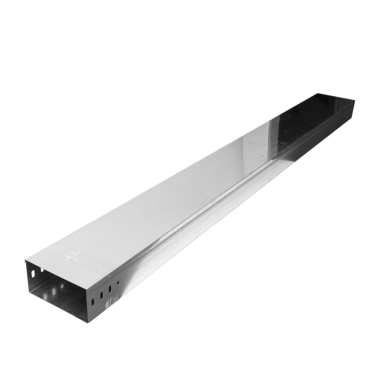 Grondaia metallica non forata, zincata 100x200x2000mm