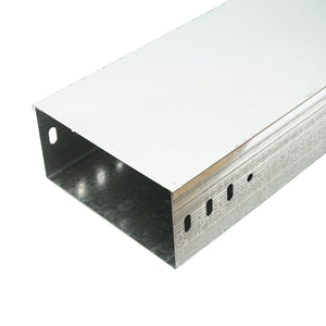 Grondaia metallica non forata, zincata 100x200x2000mm