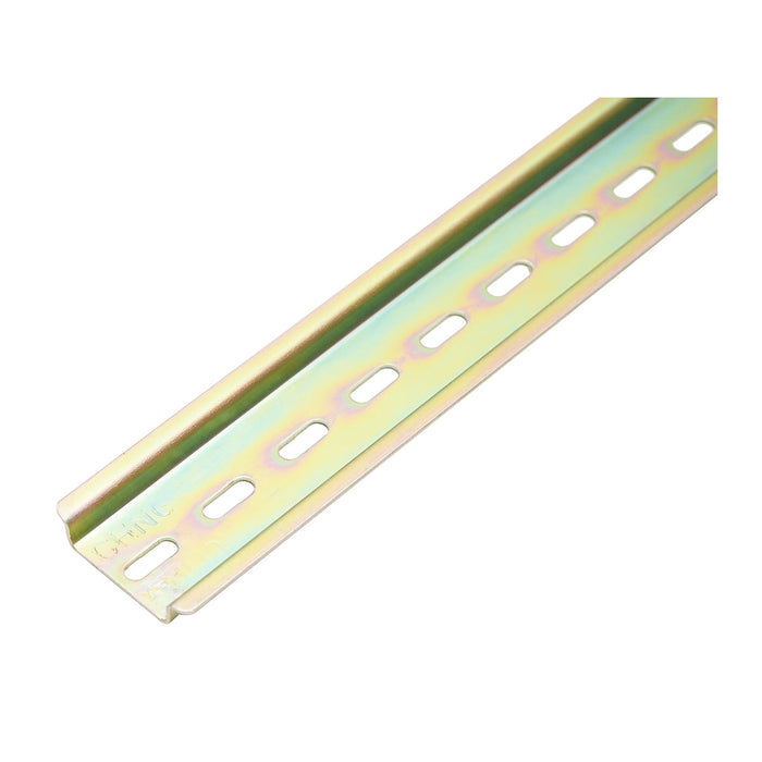 Guida DIN, omega 1m forata per quadri elettrici