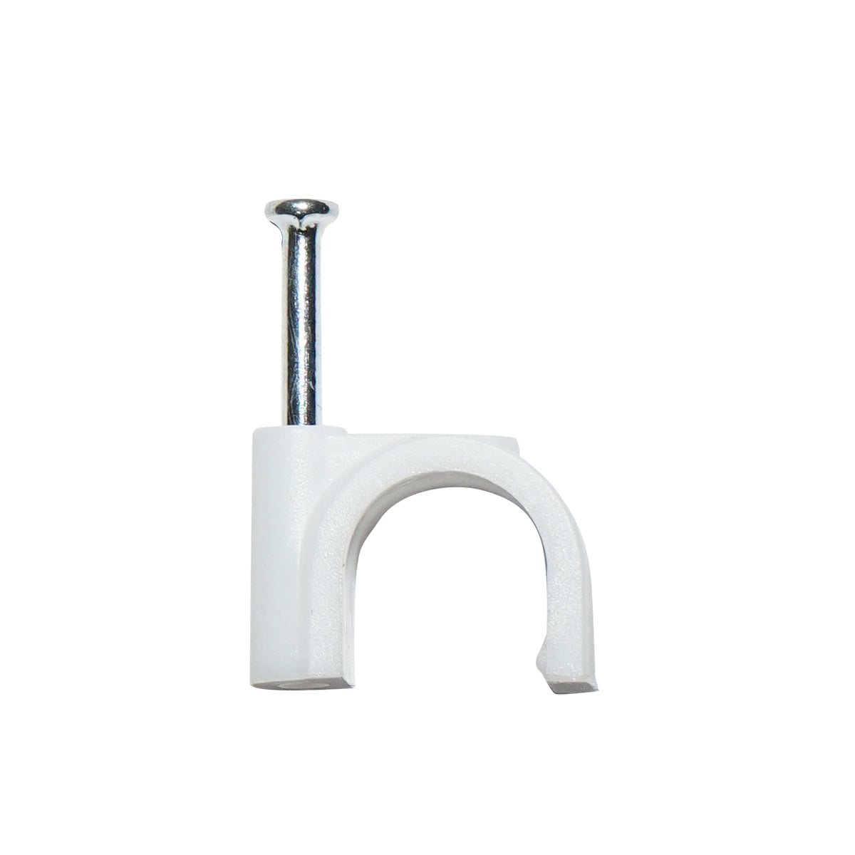 Morsetto per chiodi da 10 mm per fissaggio cavi 100 pezzi