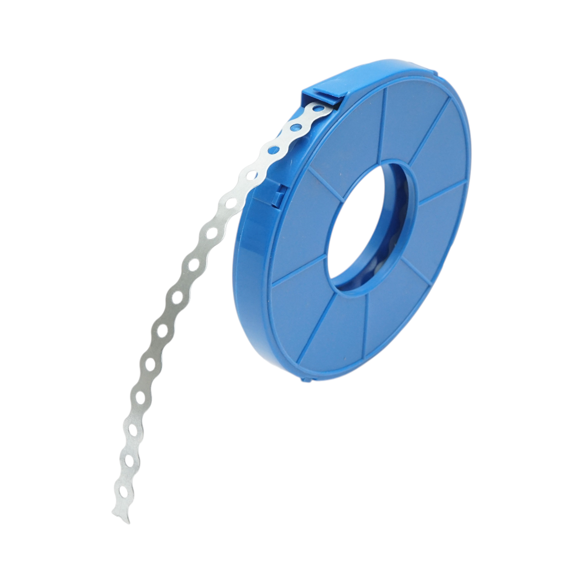 Nastro metallico perforato 12x0,7mm, lunghezza 10m