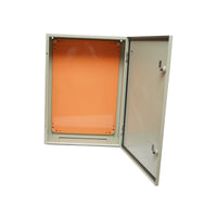 Quadro elettrico metallico con controquadro, PT 700x500x200mm, IP65