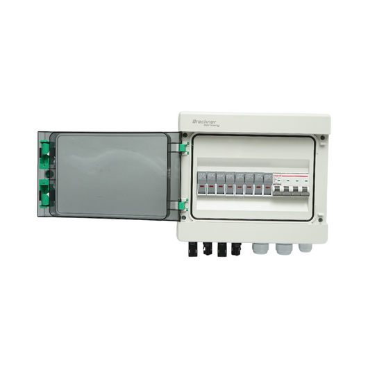 Quadro portafusibili da 12 moduli, dotato di trifase per impianti da 10-20KW Breckner Germany
