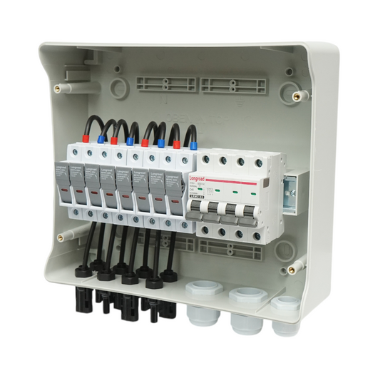 Quadro portafusibili da 12 moduli, dotato di trifase per impianti da 10-20KW Breckner Germany