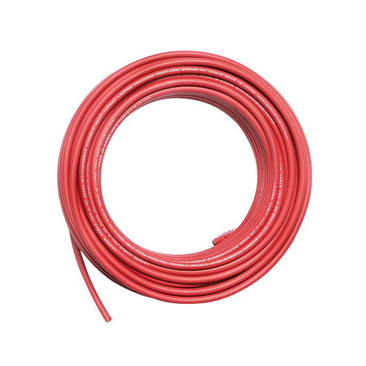 Rotolo di cavo per pannello solare 6mmx50m rosso 1,5KV, H1Z2Z2-K Leader
