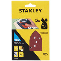 piranha/stanley x31014 5 fogli velcro x mouse gr.180 cod:ferx.34179