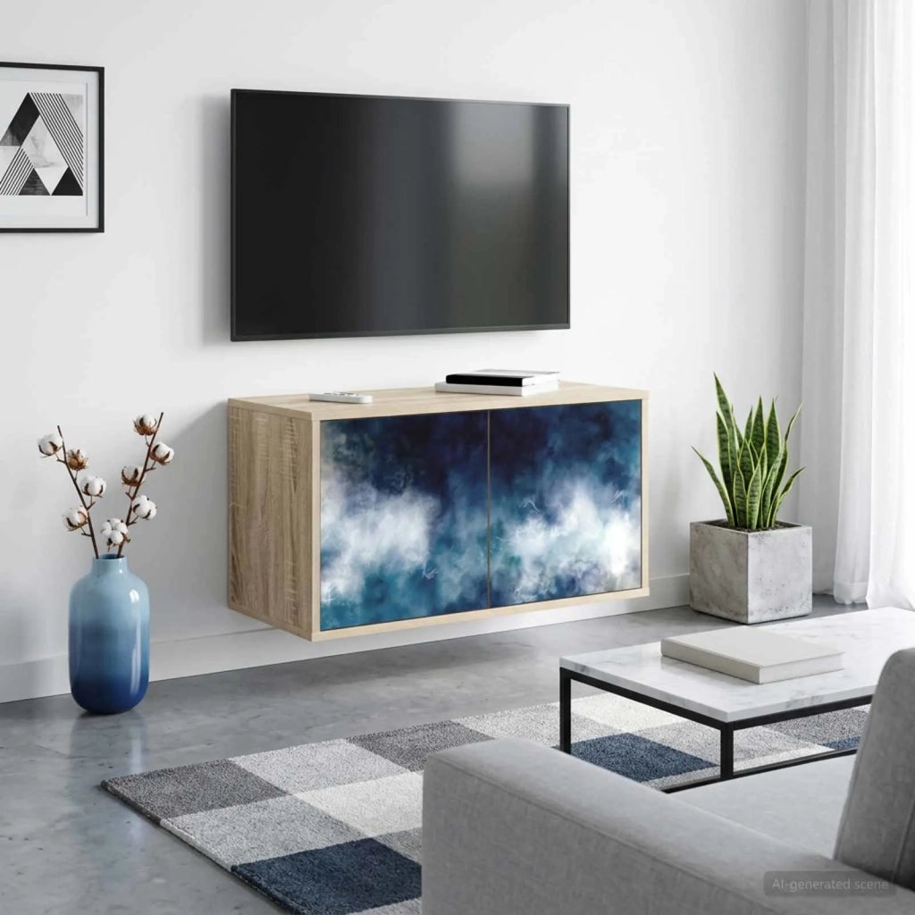Mobile TV da Parete RAALTE 69 x 33 x 40 cm Rovere Sonoma 8007115