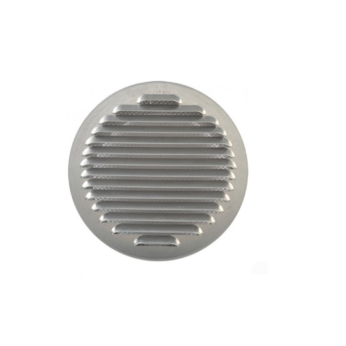 Griglia aerazione in alluminio da incasso con rete diverse misure 10 cm