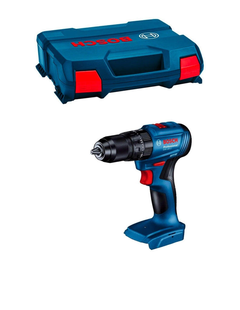 Trapano a Percussione BOSCH GSB 185-LI (Solo corpo + L-Case)