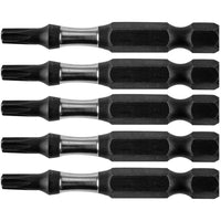 Topex 09-584 punte a percussione ne 50 mm t20 acciaio acciaio s2