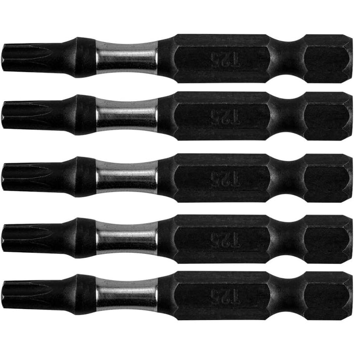 Topex 09-585 punte a percussione ne 50 mm t25 acciaio acciaio s2