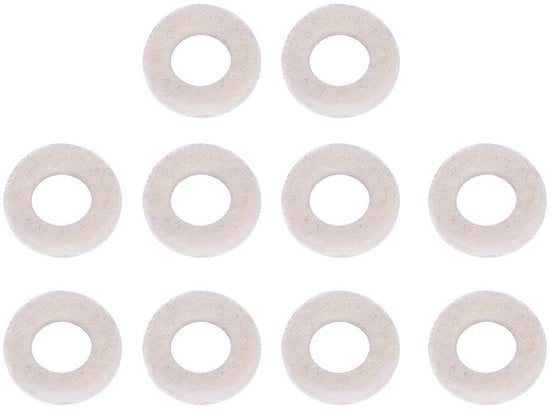Accessori per tromba - 10 pezzi - Materiale di cotone - Leggero - Disegno delicato - Protezione delle chiavi - Accessori per tromba