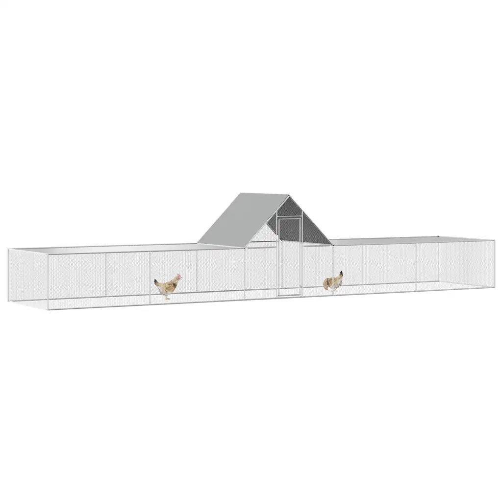 Pollaio 10x2x2 m in Acciaio Zincato cod mxl 40949