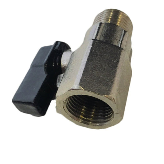 Minisfera da M 3/8 x F 3/8, con sabbiatura esterna