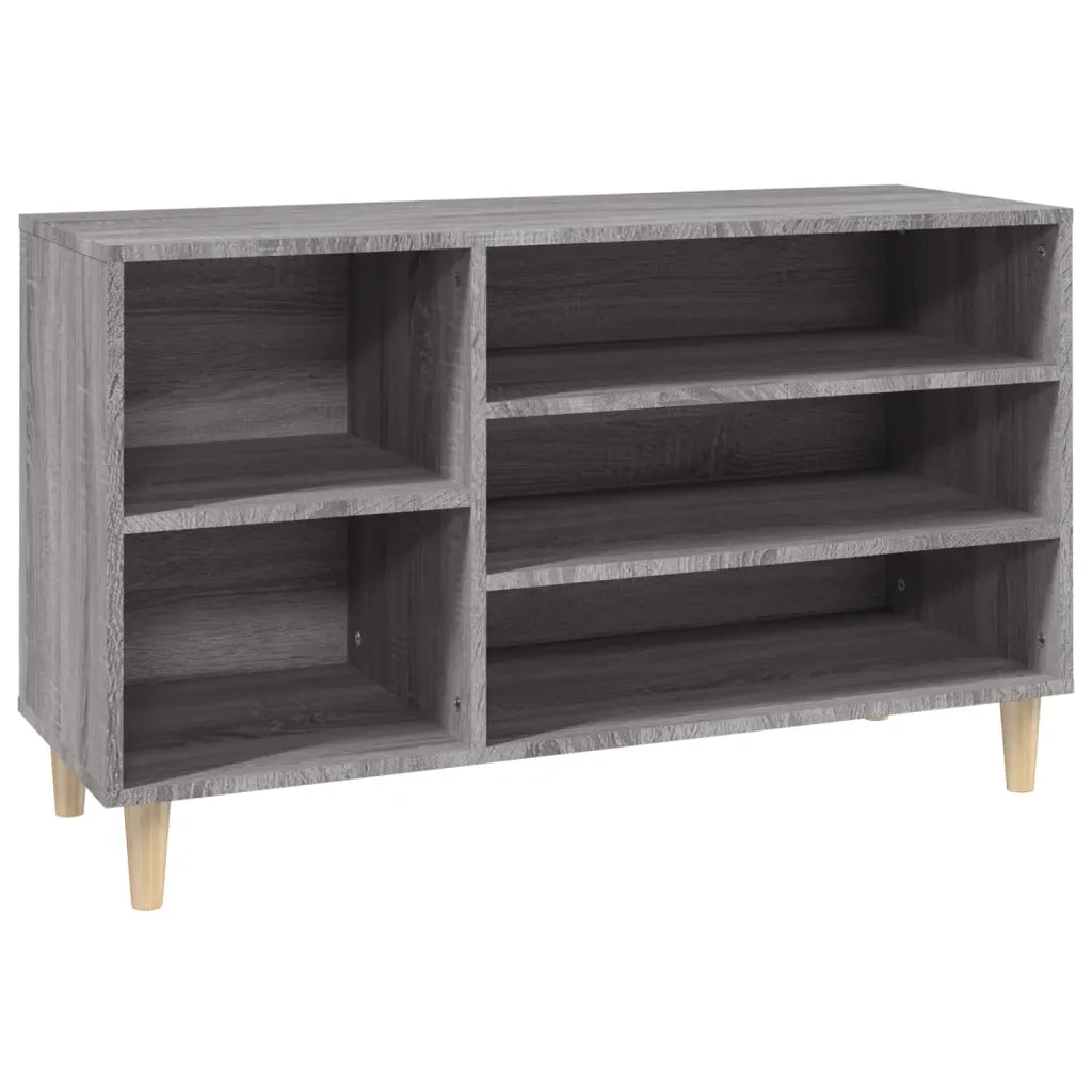 Scarpiera | Mobile per scarpe Grigio Sonoma 102x36x60 cm in Legno Multistrato