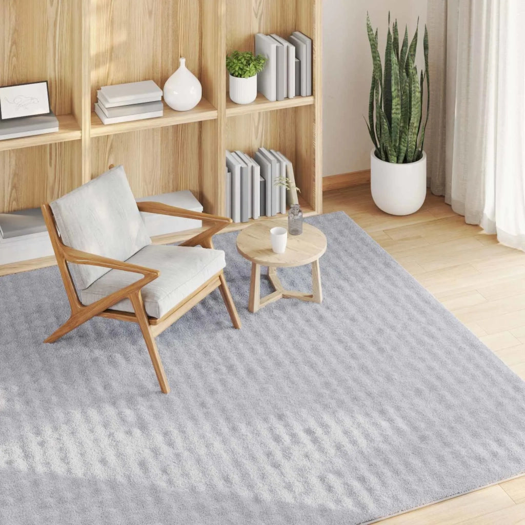 Tappeti per area Quadrato SIROLO Grigio 120 x 120 cm Poliestere