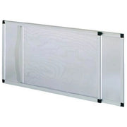 Blinky 75010 Standard Telesio Zanzariera Estensibile per Finestre Alluminio Anodizzato Fibra di Vetro 50x70 cm colore Grigio