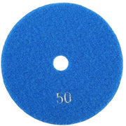 Schiaccia e poli con diamante 125 mm - Pads di polimento idraulico - Dischi abrasivi per Granito/Beton/Marmo - Alta potenza di abrasione - Rapido e facile da usare - Lunga durata - Panno di polimento