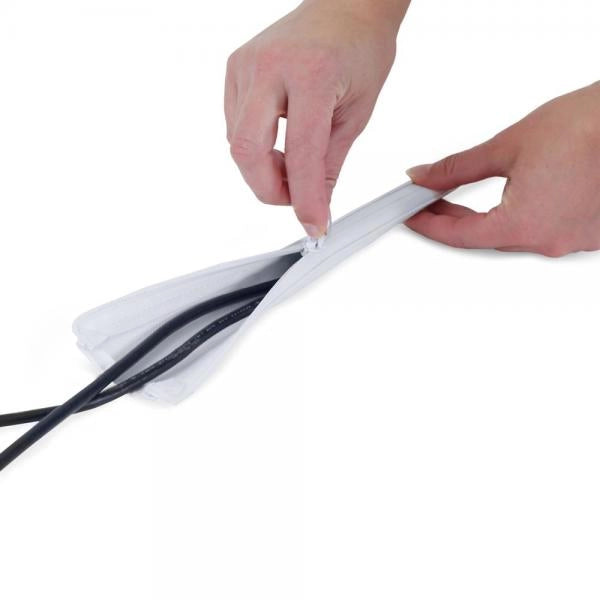 Ergotron 98-453 organizer per cavi Guaina intrecciata per cavi Bianco 1 pezzo[i] (Cable Sleeve White - Warranty: 12M)